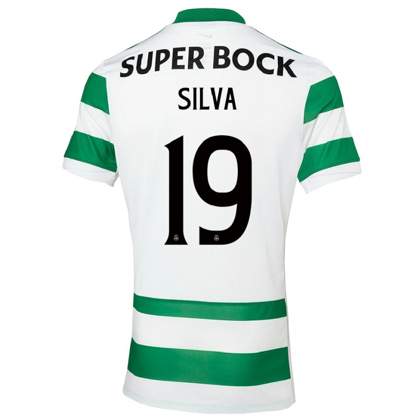 Danxen Niño Camiseta Diana Silva #19 Verde Blanco 1ª Equipación 2025/26 La Camisa México