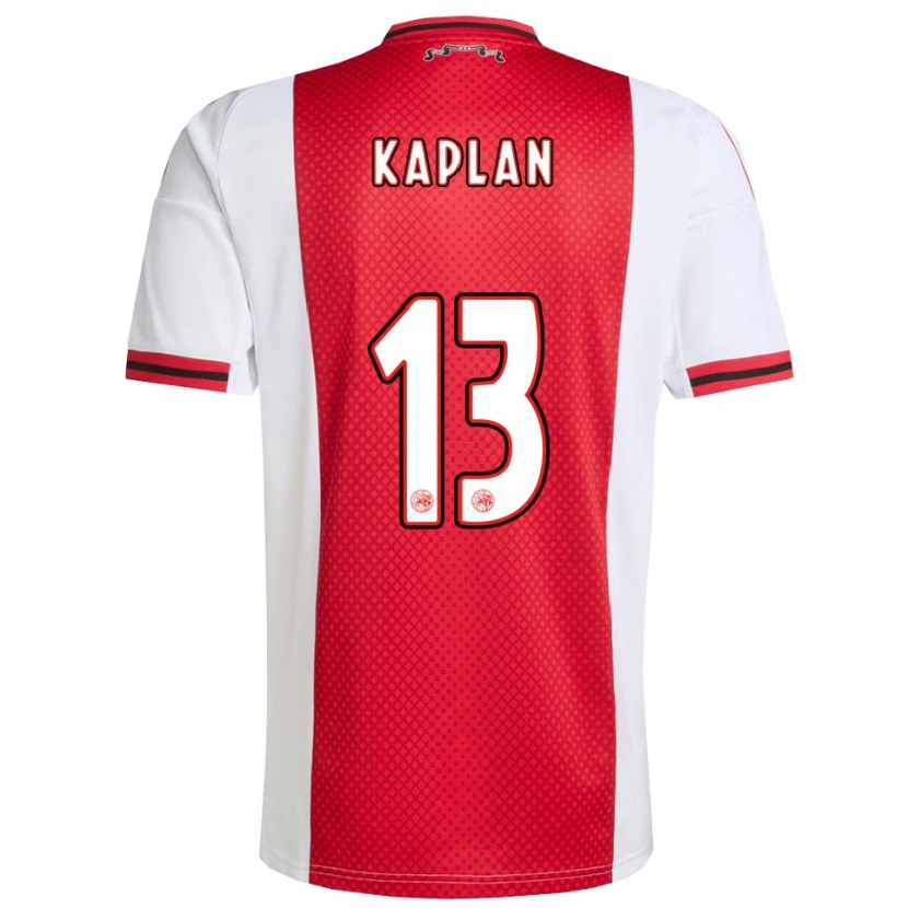 Danxen Niño Camiseta Ahmetcan Kaplan #13 Rojo Blanco 1ª Equipación 2025/26 La Camisa México