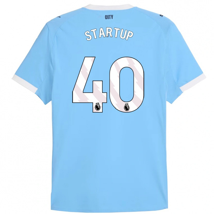 Danxen Niño Camiseta Katie Startup #40 Celeste Blanco 1ª Equipación 2025/26 La Camisa México