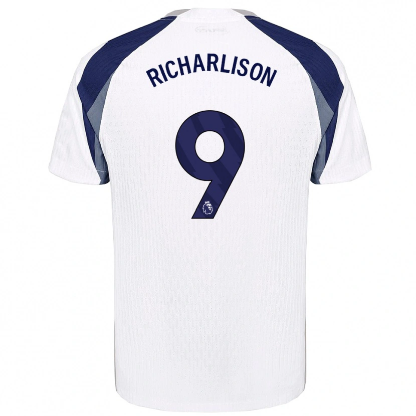 Danxen Niño Camiseta Richarlison #9 Blanco Marino 1ª Equipación 2025/26 La Camisa México