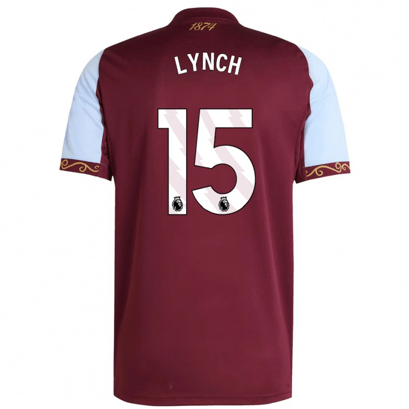 Danxen Niño Camiseta Luka Lynch #15 Borgoña Celeste 1ª Equipación 2025/26 La Camisa México