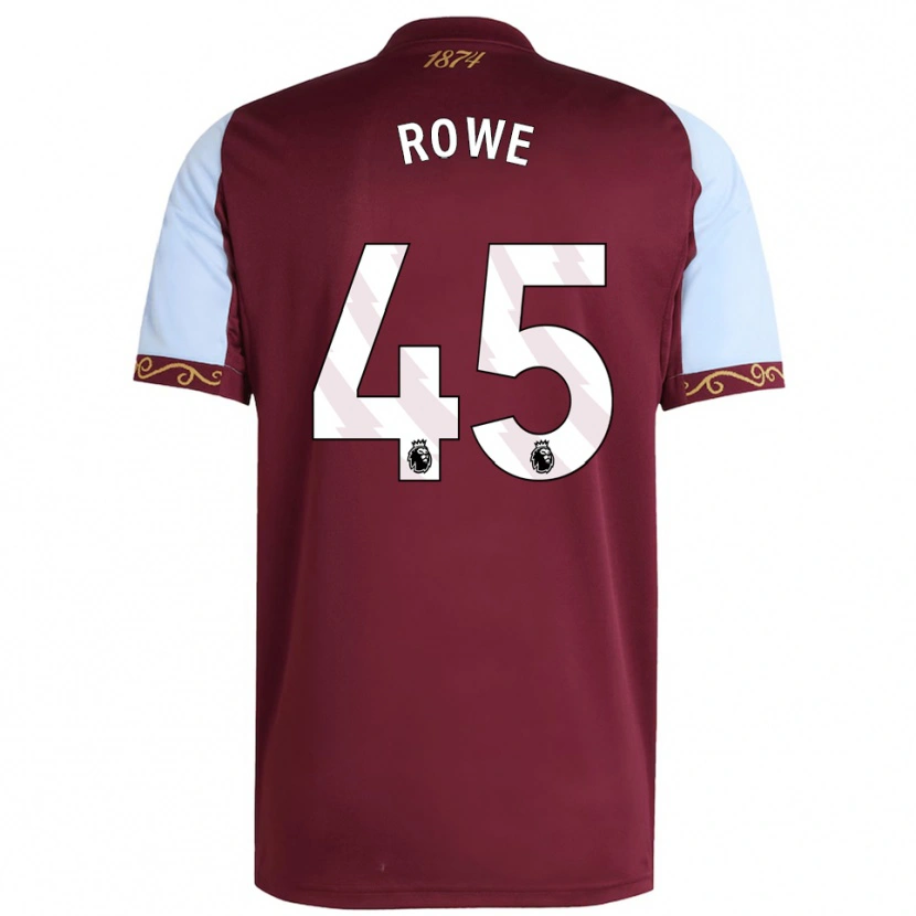 Danxen Niño Camiseta Triston Rowe #45 Borgoña Celeste 1ª Equipación 2025/26 La Camisa México