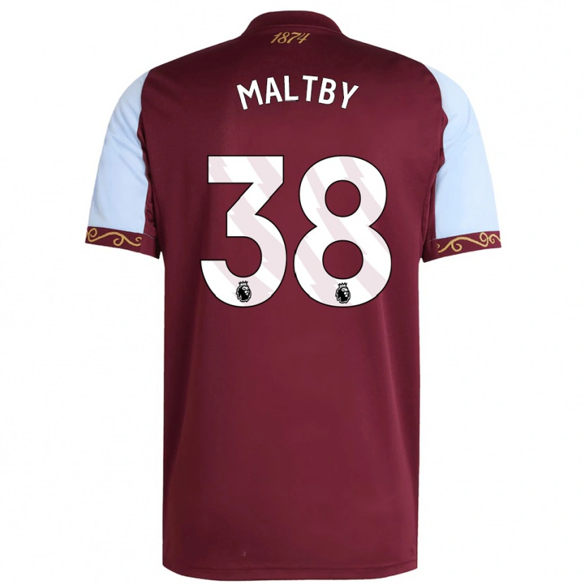Danxen Niño Camiseta Rachel Maltby #38 Borgoña Celeste 1ª Equipación 2025/26 La Camisa México