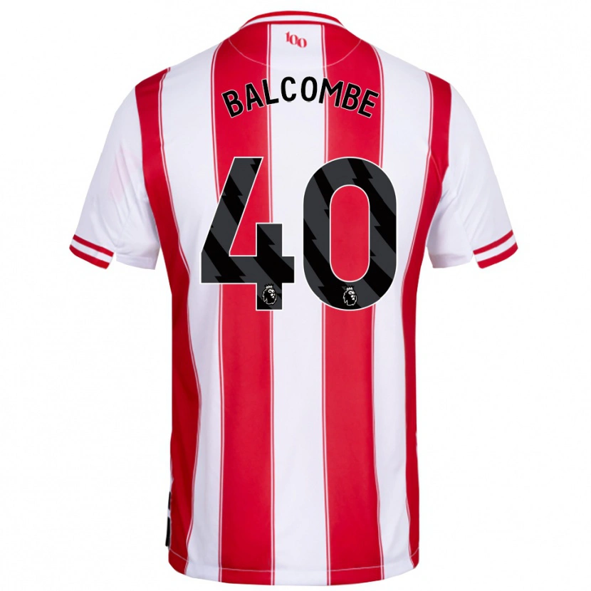 Danxen Niño Camiseta Ellery Balcombe #40 Rojo Blanco 1ª Equipación 2025/26 La Camisa México