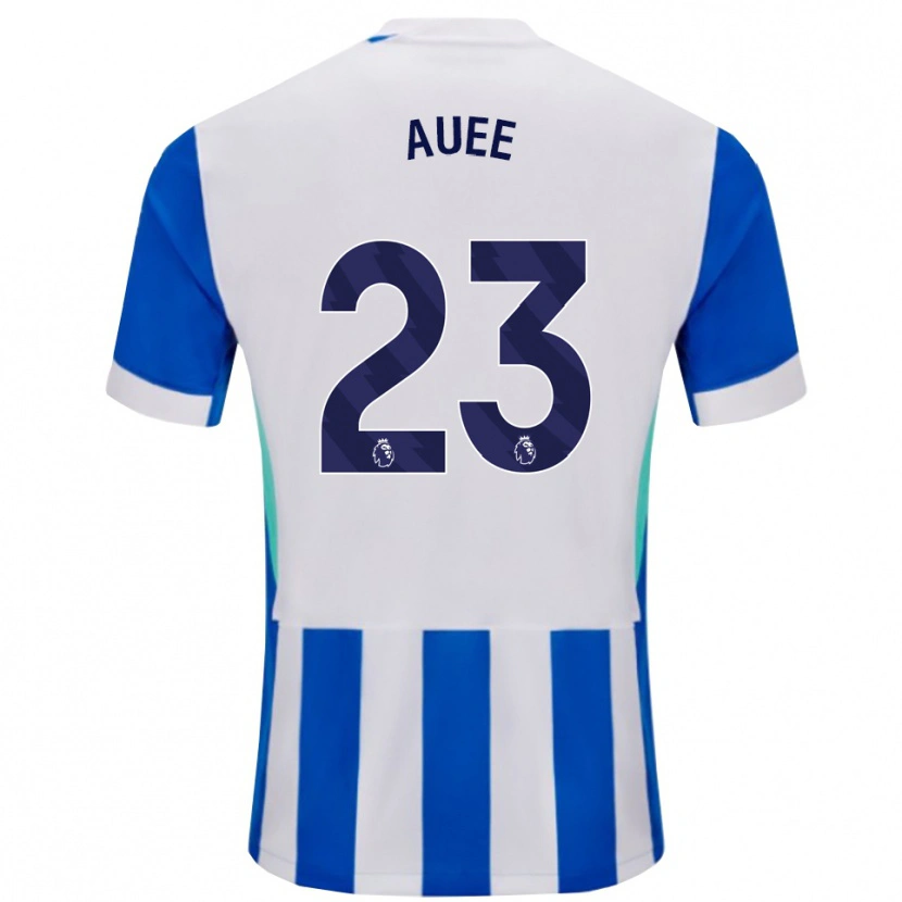 Danxen Niño Camiseta Marit Auée #23 Azul Blanco 1ª Equipación 2025/26 La Camisa México