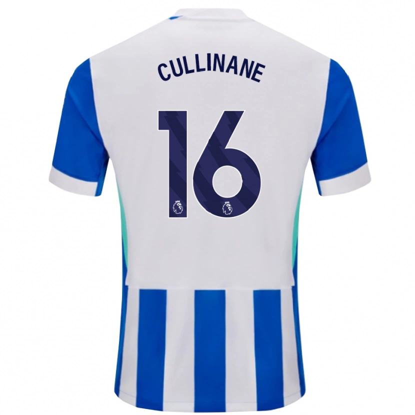Danxen Niño Camiseta Billy-Ray Cullinane #16 Azul Blanco 1ª Equipación 2025/26 La Camisa México