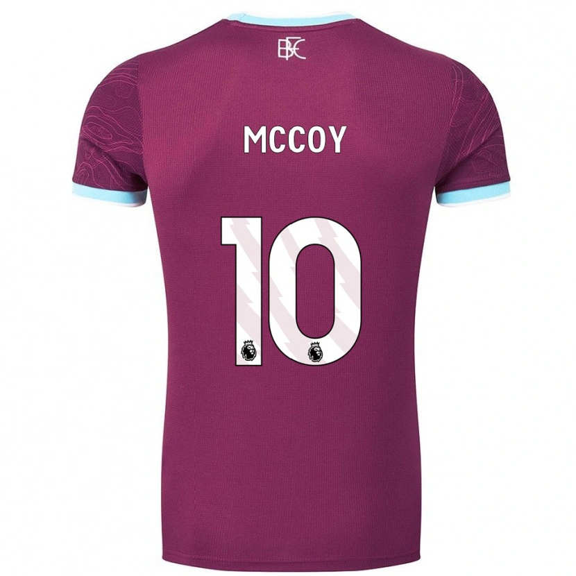 Danxen Niño Camiseta Adam Mccoy #10 Borgoña Celeste 1ª Equipación 2025/26 La Camisa México