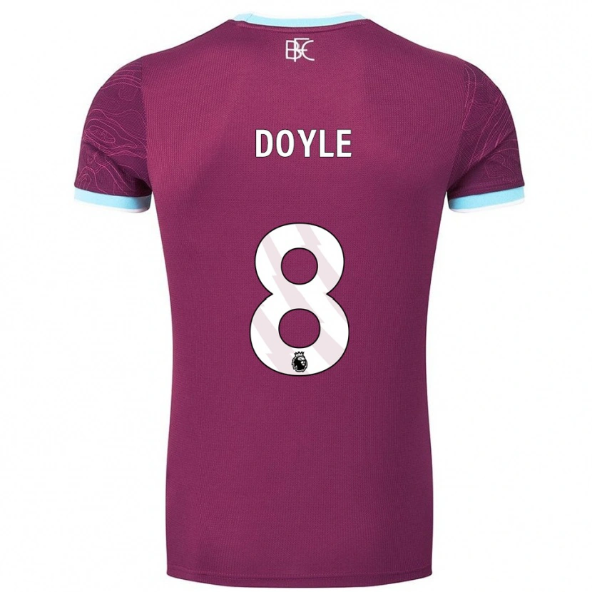 Danxen Niño Camiseta Emma Doyle #8 Borgoña Celeste 1ª Equipación 2025/26 La Camisa México