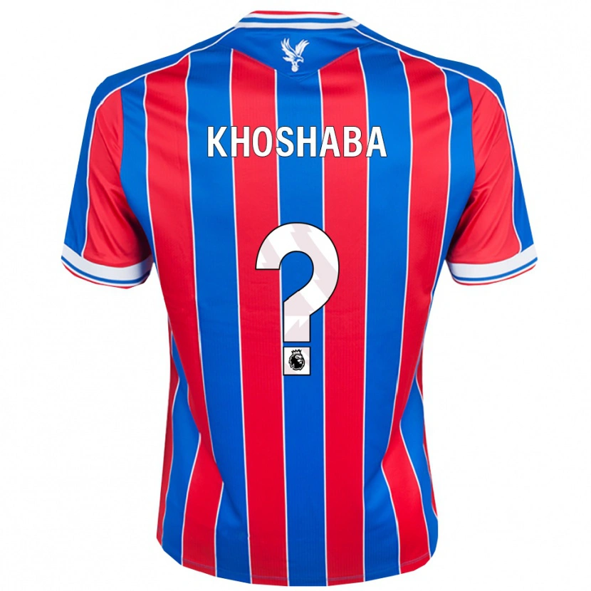 Danxen Niño Camiseta Joseph Khoshaba #0 Azul Rojo Blanco 1ª Equipación 2025/26 La Camisa México