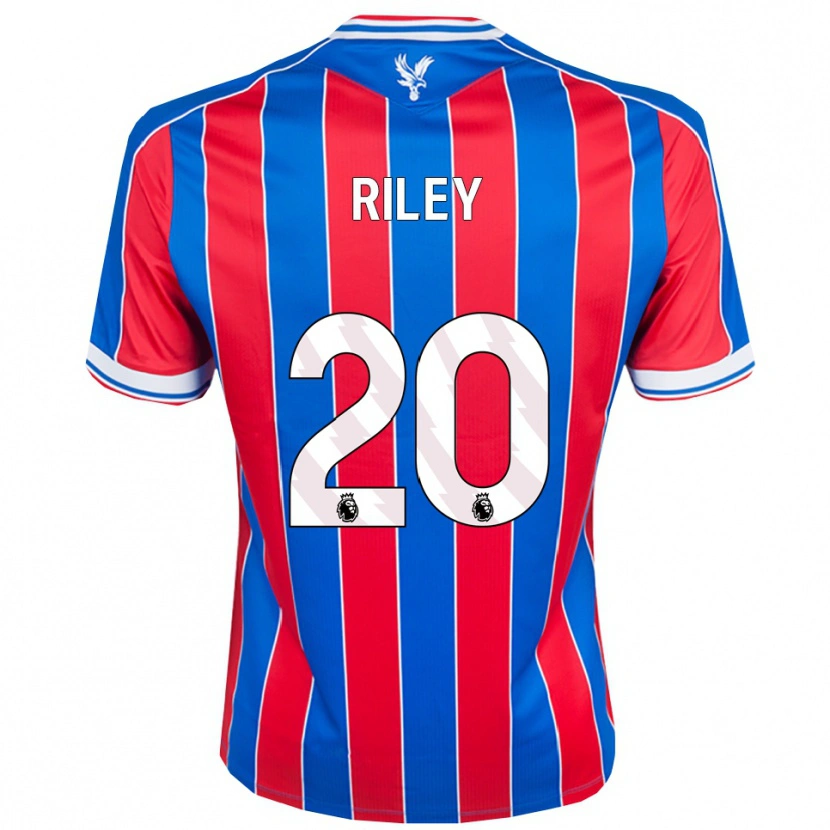 Danxen Niño Camiseta Indiah-Paige Riley #20 Azul Rojo Blanco 1ª Equipación 2025/26 La Camisa México