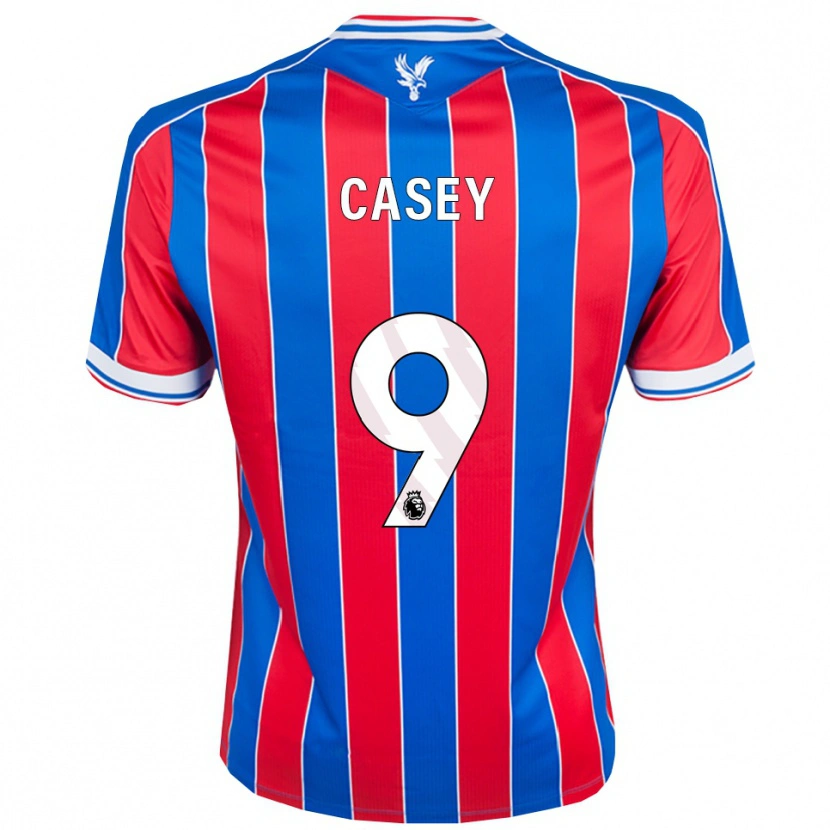 Danxen Niño Camiseta Ben Casey #9 Azul Rojo Blanco 1ª Equipación 2025/26 La Camisa México