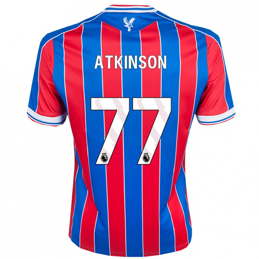 Danxen Niño Camiseta Isibeal Atkinson #77 Azul Rojo Blanco 1ª Equipación 2025/26 La Camisa México