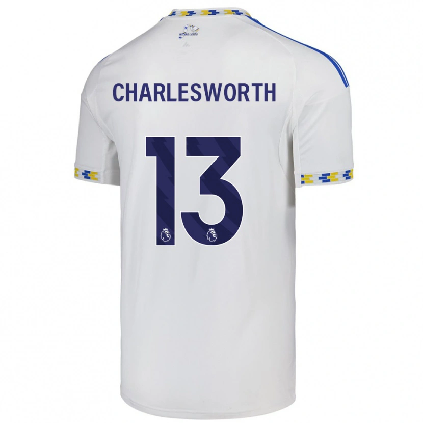 Danxen Niño Camiseta Millie Robshaw-Charlesworth #13 Blanco Azul 1ª Equipación 2025/26 La Camisa México