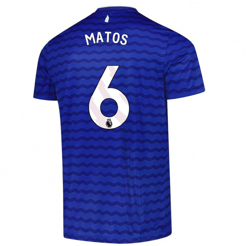 Danxen Niño Camiseta Melvin Matos #6 Azul Marino 1ª Equipación 2025/26 La Camisa México