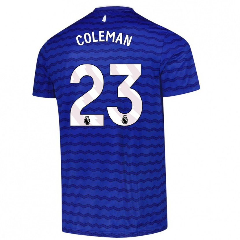 Danxen Niño Camiseta Séamus Coleman #23 Azul Marino 1ª Equipación 2025/26 La Camisa México