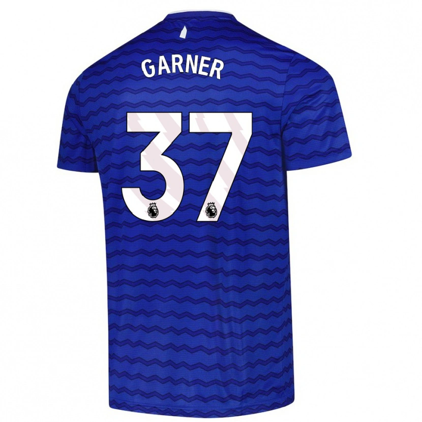 Danxen Niño Camiseta James Garner #37 Azul Marino 1ª Equipación 2025/26 La Camisa México