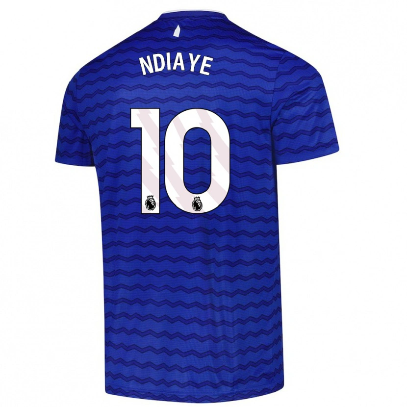 Danxen Niño Camiseta Iliman Ndiaye #10 Azul Marino 1ª Equipación 2025/26 La Camisa México