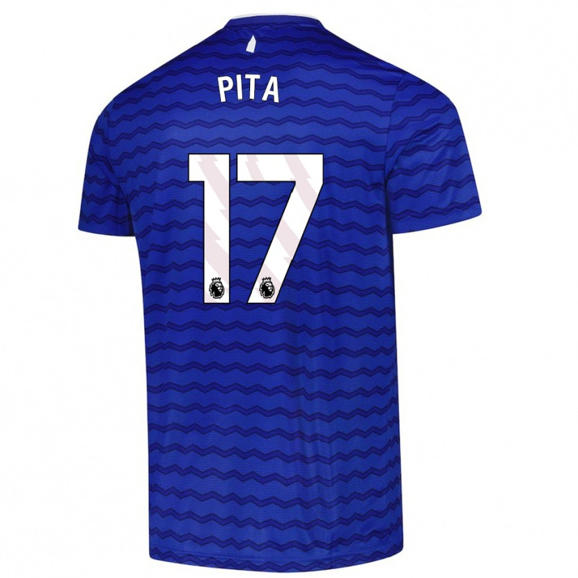 Danxen Niño Camiseta Shea Pita #17 Azul Marino 1ª Equipación 2025/26 La Camisa México