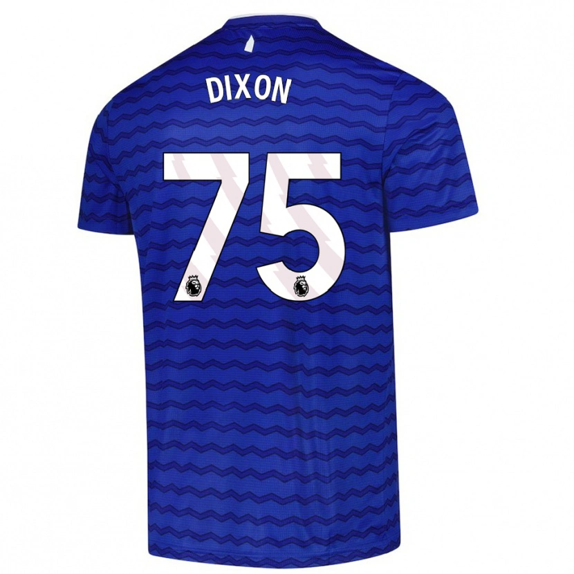 Danxen Niño Camiseta Roman Dixon #75 Azul Marino 1ª Equipación 2025/26 La Camisa México
