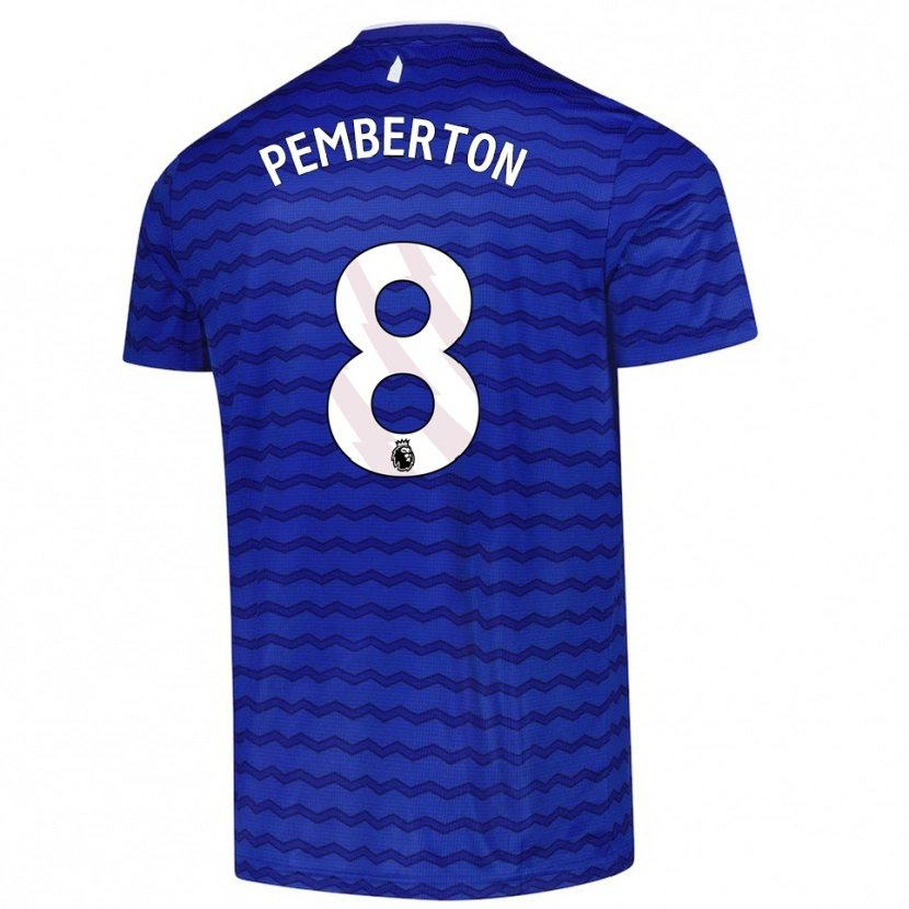 Danxen Niño Camiseta Dafi-Tomos Pemberton #8 Azul Marino 1ª Equipación 2025/26 La Camisa México