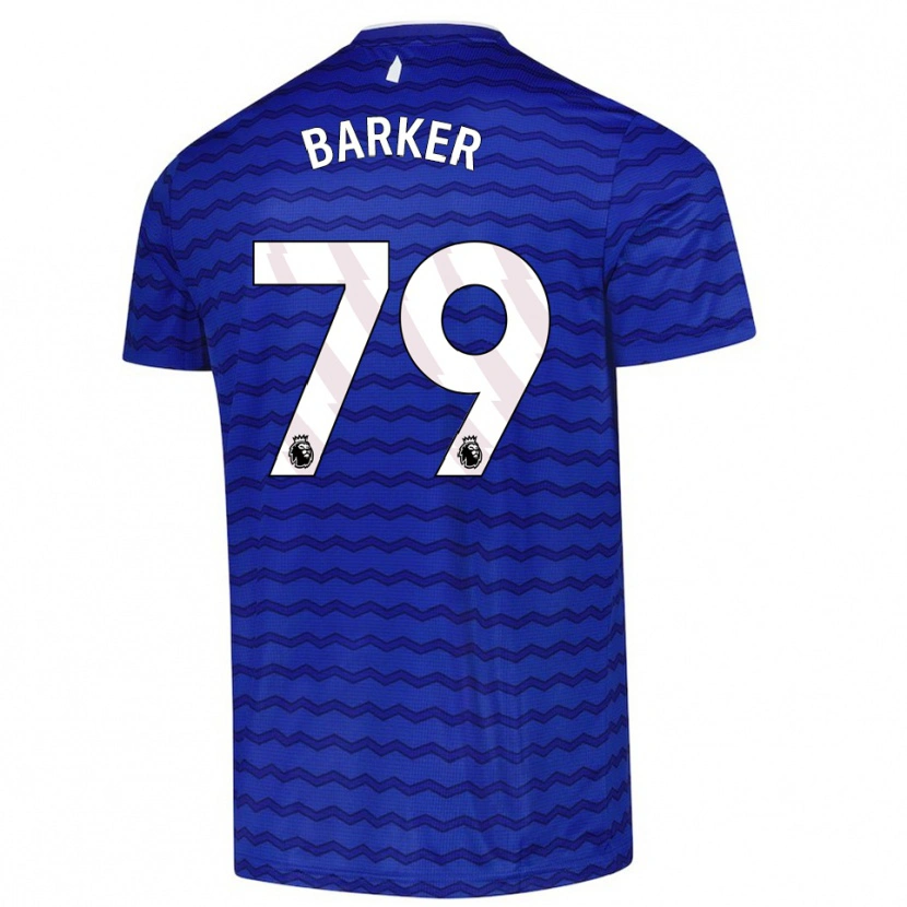 Danxen Niño Camiseta Owen Barker #79 Azul Marino 1ª Equipación 2025/26 La Camisa México