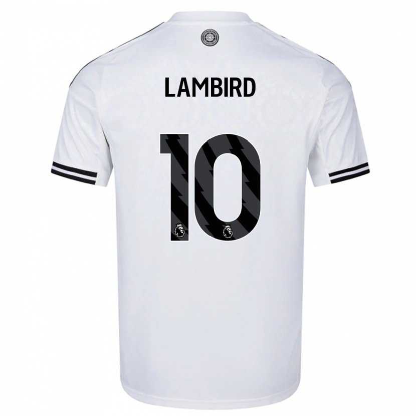 Danxen Niño Camiseta Lilly Lambird #10 Blanco Negro 1ª Equipación 2025/26 La Camisa México