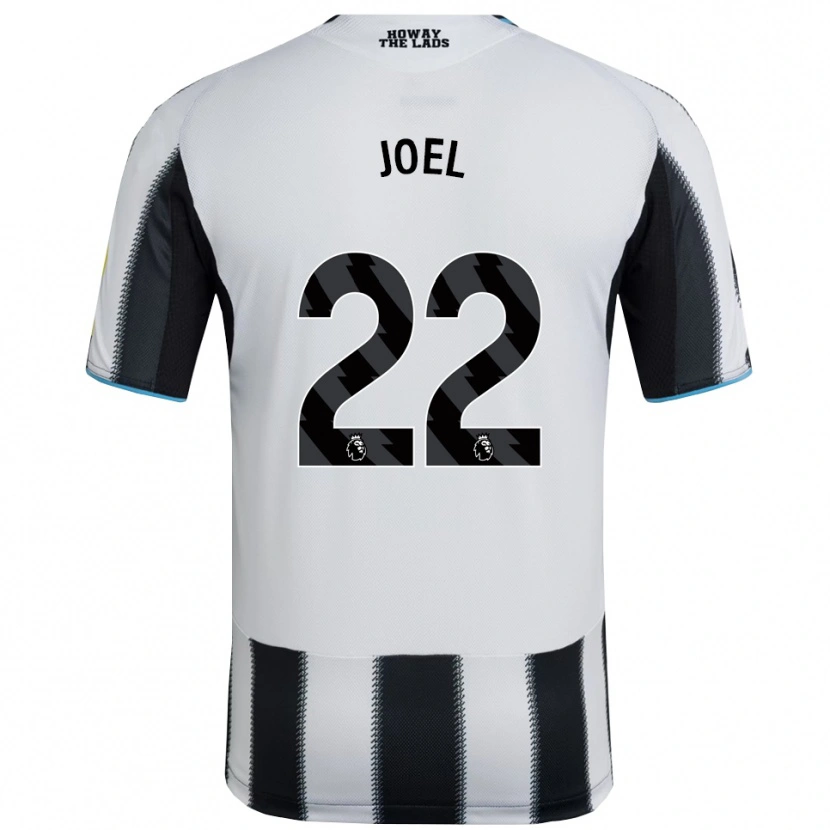Danxen Niño Camiseta Lois Joel #22 Negro Blanco 1ª Equipación 2025/26 La Camisa México