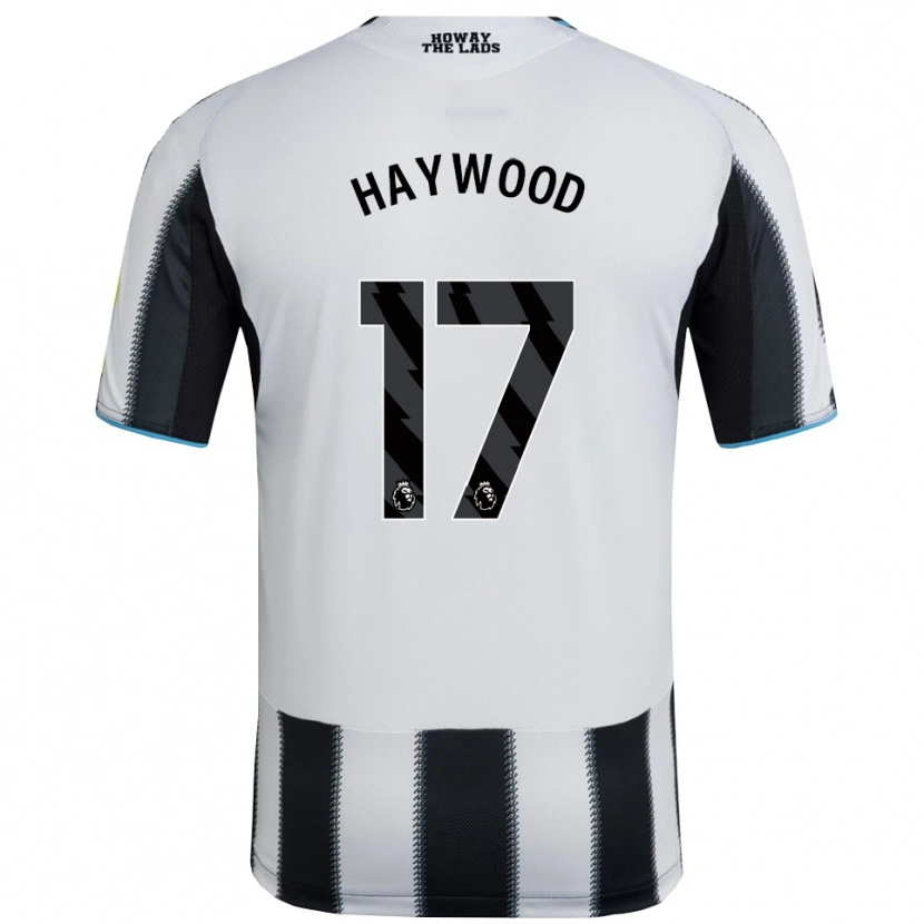 Danxen Niño Camiseta Sophie Haywood #17 Negro Blanco 1ª Equipación 2025/26 La Camisa México