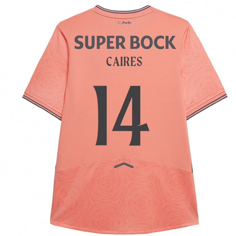 Danxen Niño Camiseta Tiago Caires #14 Rosa Marino 2ª Equipación 2025/26 La Camisa México