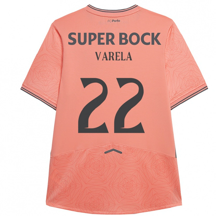 Danxen Niño Camiseta Alan Varela #22 Rosa Marino 2ª Equipación 2025/26 La Camisa México