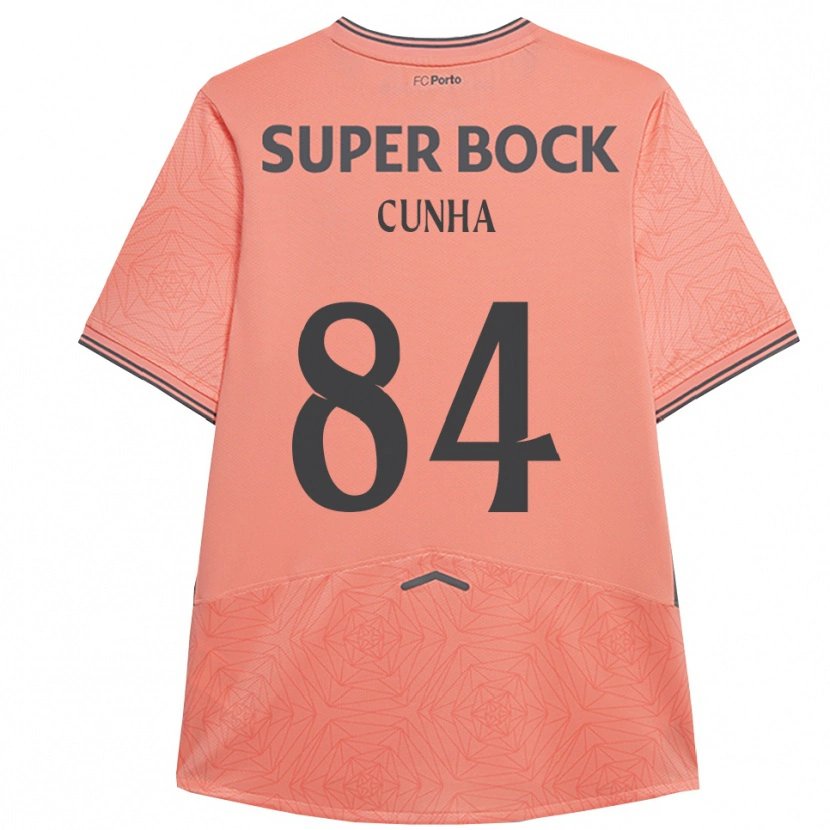 Danxen Niño Camiseta Martim Cunha #84 Rosa Marino 2ª Equipación 2025/26 La Camisa México