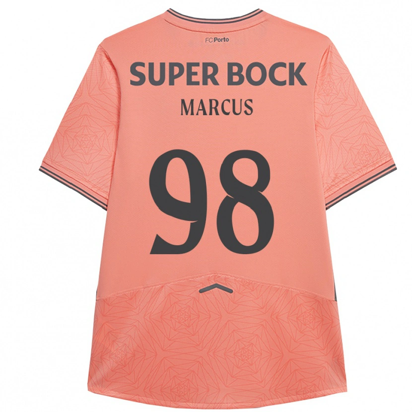 Danxen Niño Camiseta Abraham Marcus #98 Rosa Marino 2ª Equipación 2025/26 La Camisa México
