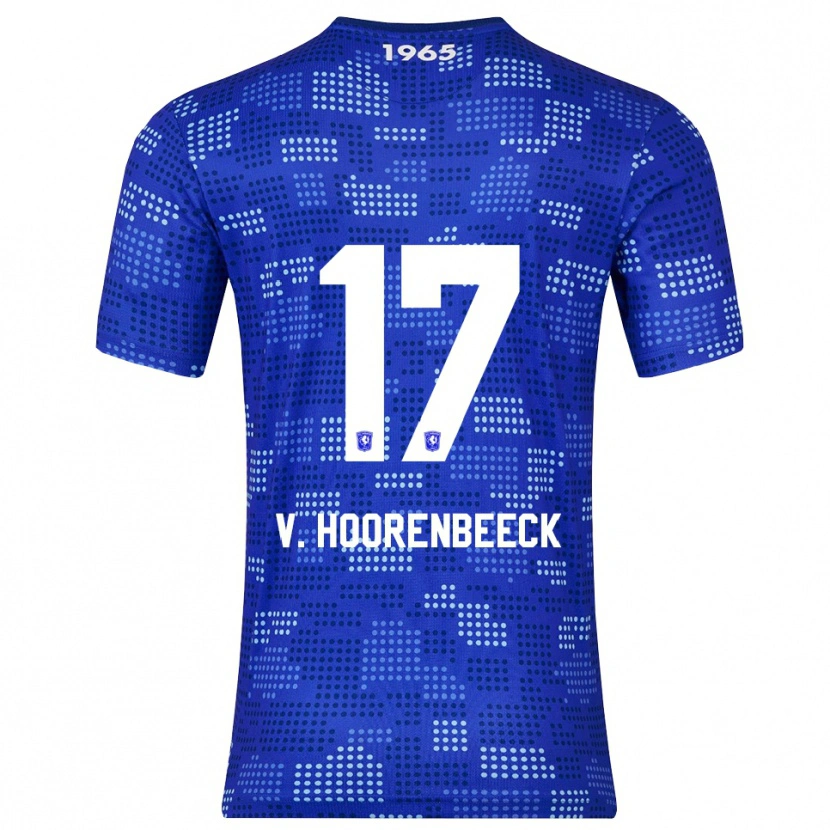 Danxen Niño Camiseta Alec Van Hoorenbeeck #17 Azul Celeste 2ª Equipación 2025/26 La Camisa México
