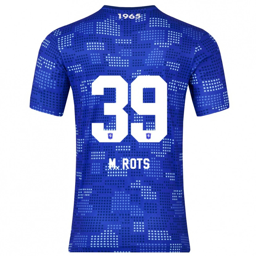 Danxen Niño Camiseta Mats Rots #39 Azul Celeste 2ª Equipación 2025/26 La Camisa México