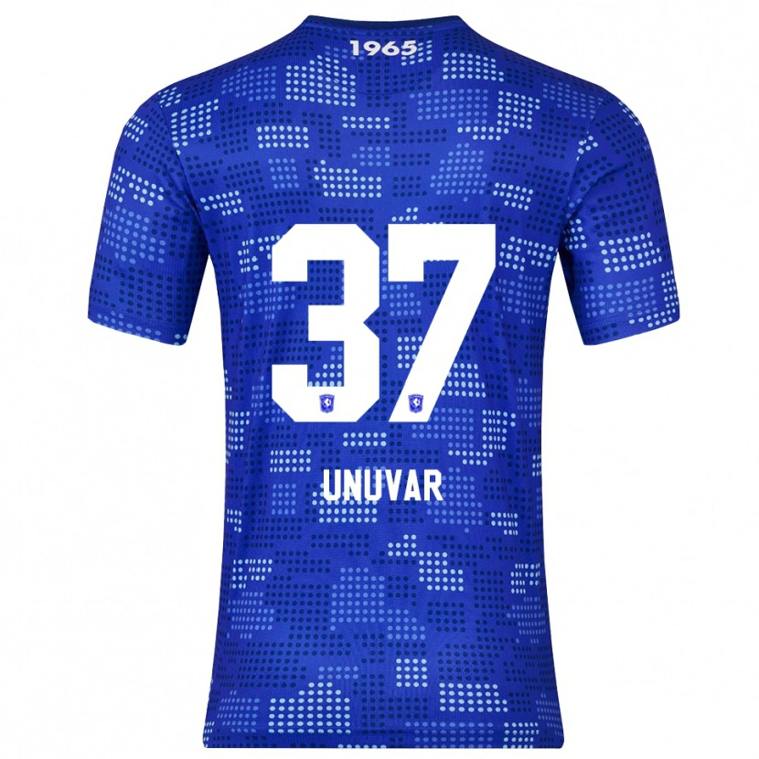 Danxen Niño Camiseta Naci Ünüvar #37 Azul Celeste 2ª Equipación 2025/26 La Camisa México