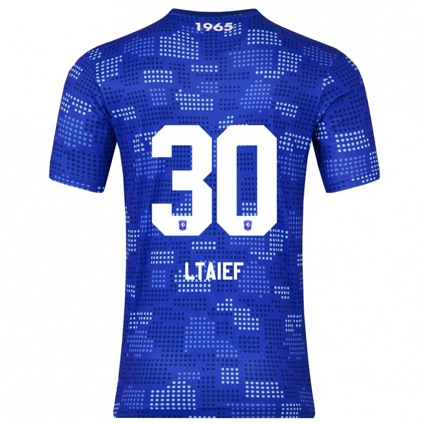 Danxen Niño Camiseta Sayfallah Ltaief #30 Azul Celeste 2ª Equipación 2025/26 La Camisa México