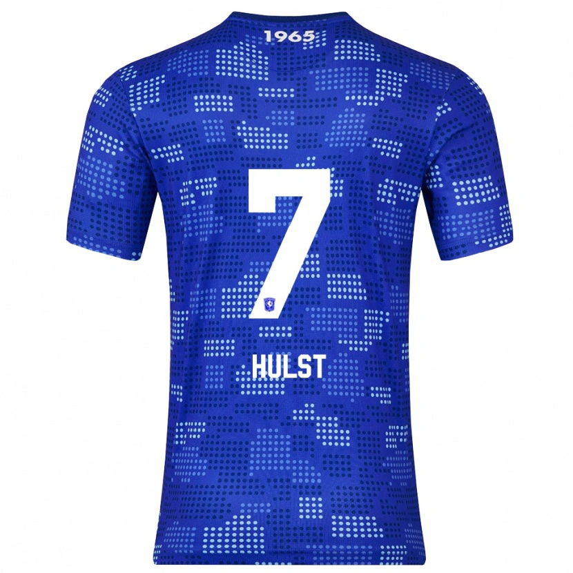 Danxen Niño Camiseta Charlotte Hulst #7 Azul Celeste 2ª Equipación 2025/26 La Camisa México