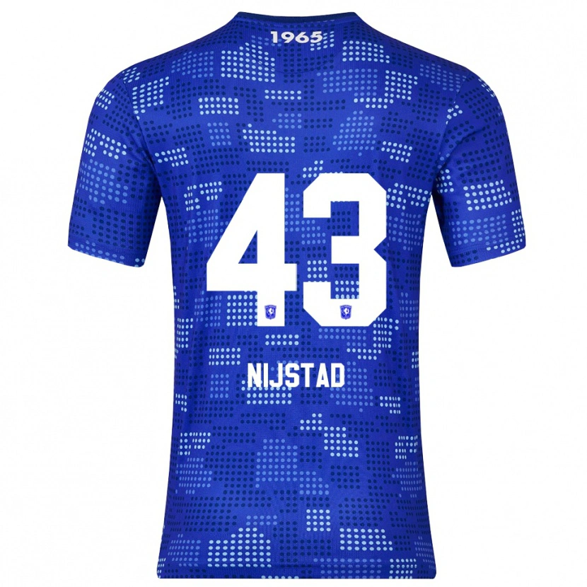 Danxen Niño Camiseta Ruud Nijstad #43 Azul Celeste 2ª Equipación 2025/26 La Camisa México