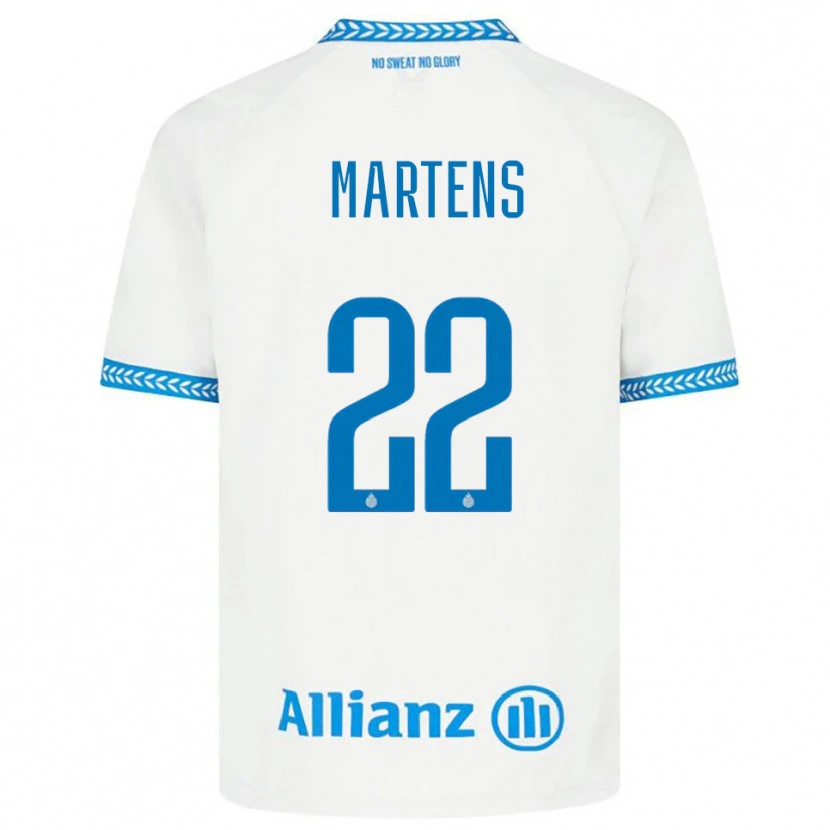 Danxen Niño Camiseta Quinze Martens #22 Azul Blanco 2ª Equipación 2025/26 La Camisa México