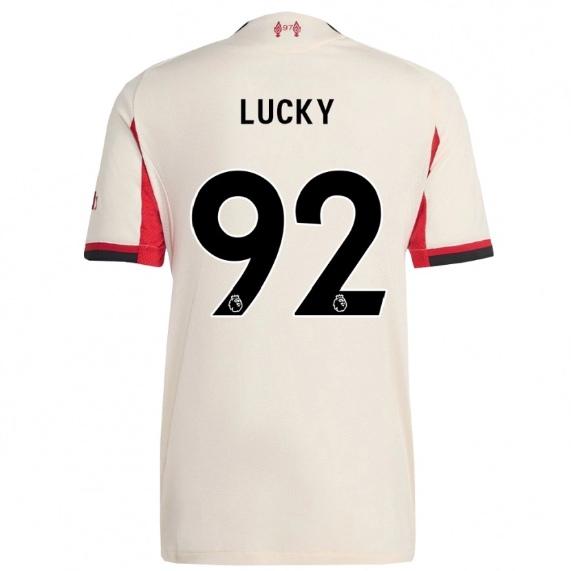 Danxen Niño Camiseta Wellity Lucky #92 Blanco Negro 2ª Equipación 2025/26 La Camisa México