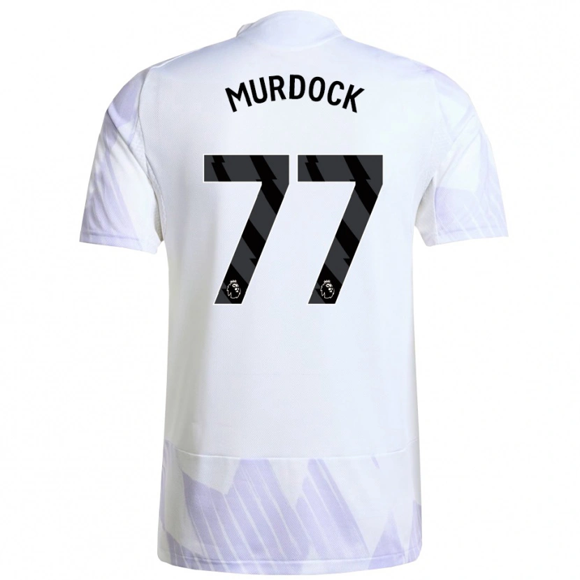 Danxen Niño Camiseta Will Murdock #77 Blanco Púrpura Púrpura 2ª Equipación 2025/26 La Camisa México