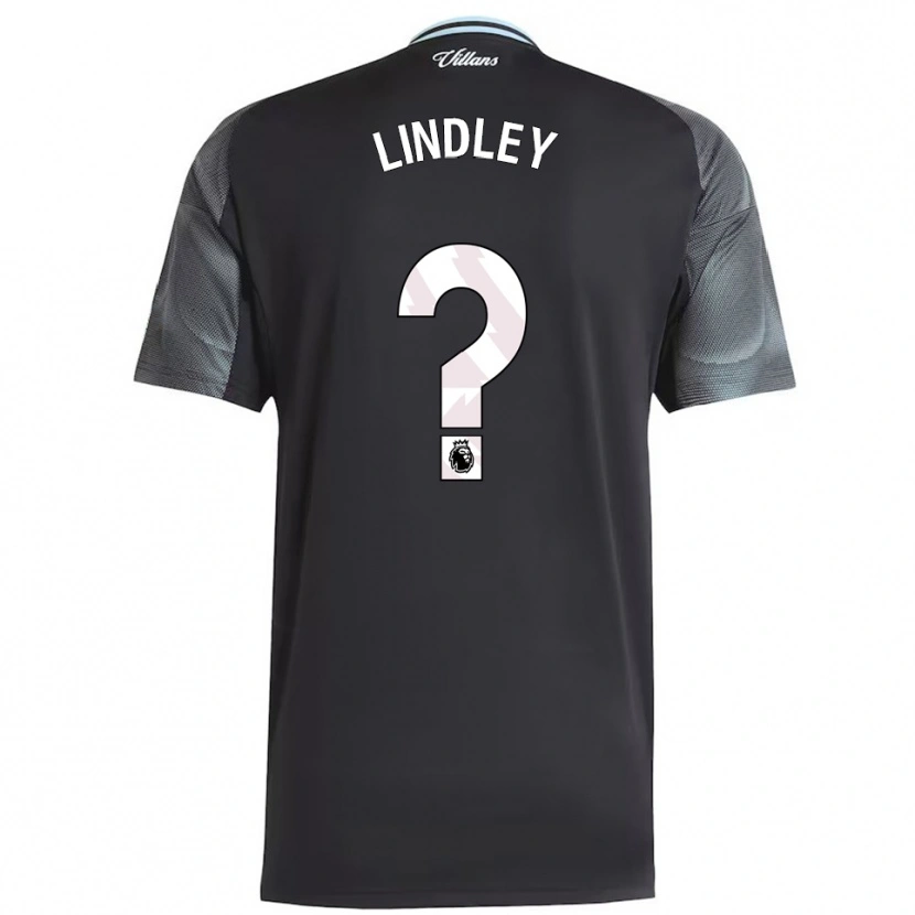 Danxen Niño Camiseta Hayden Lindley #0 Negro Celeste 2ª Equipación 2025/26 La Camisa México