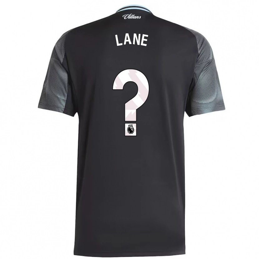 Danxen Niño Camiseta Josh Lane #0 Negro Celeste 2ª Equipación 2025/26 La Camisa México