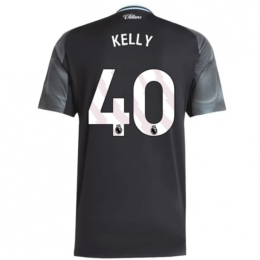 Danxen Niño Camiseta Soffia Kelly #40 Negro Celeste 2ª Equipación 2025/26 La Camisa México