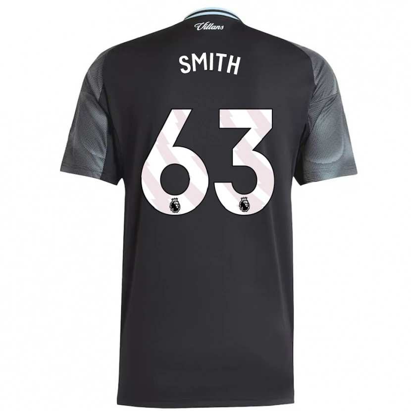 Danxen Niño Camiseta Kerr Smith #63 Negro Celeste 2ª Equipación 2025/26 La Camisa México