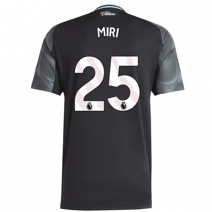 Danxen Niño Camiseta Miri Taylor #25 Negro Celeste 2ª Equipación 2025/26 La Camisa México