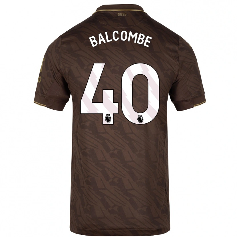 Danxen Niño Camiseta Ellery Balcombe #40 Marrón Oro 2ª Equipación 2025/26 La Camisa México