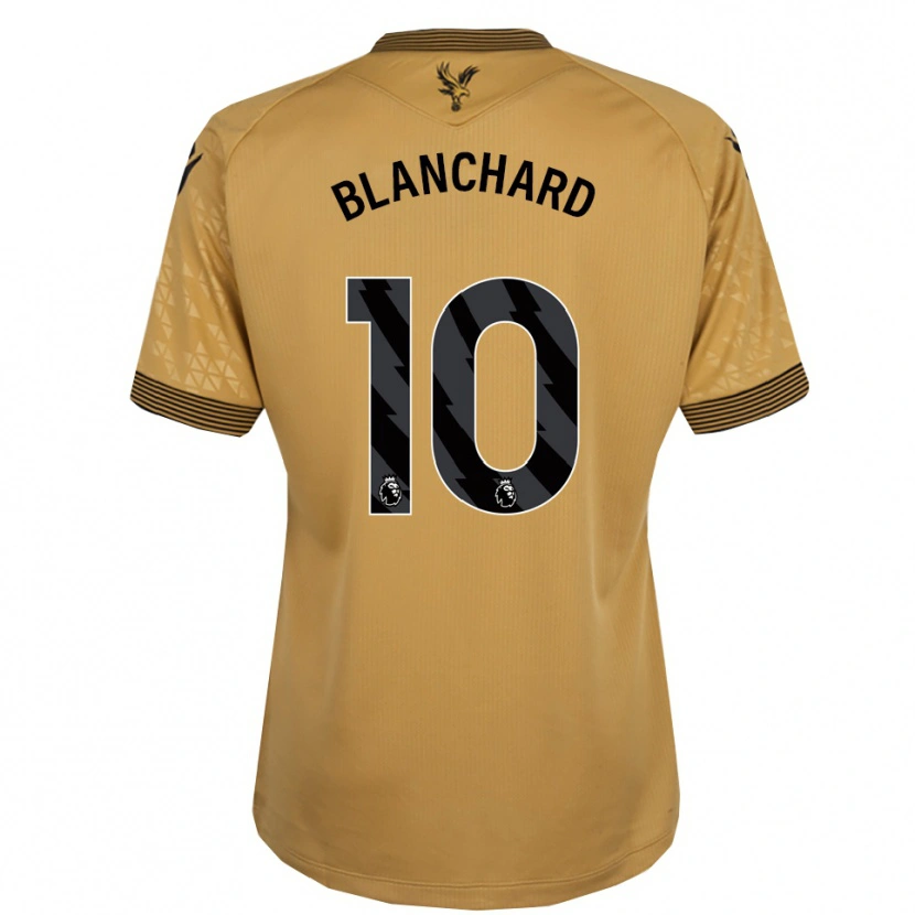 Danxen Niño Camiseta Annabel Blanchard #10 Oro Negro 2ª Equipación 2025/26 La Camisa México