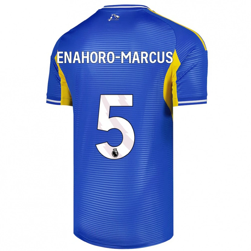 Danxen Niño Camiseta Louis Enahoro-Marcus #5 Azul Amarillo 2ª Equipación 2025/26 La Camisa México