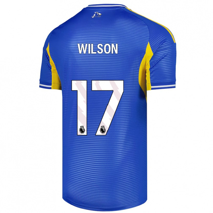 Danxen Niño Camiseta Marley Wilson #17 Azul Amarillo 2ª Equipación 2025/26 La Camisa México